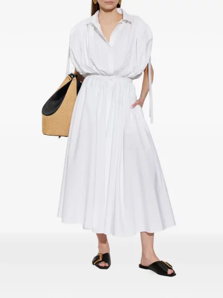 Rochie tip cămașă Givenchy alb