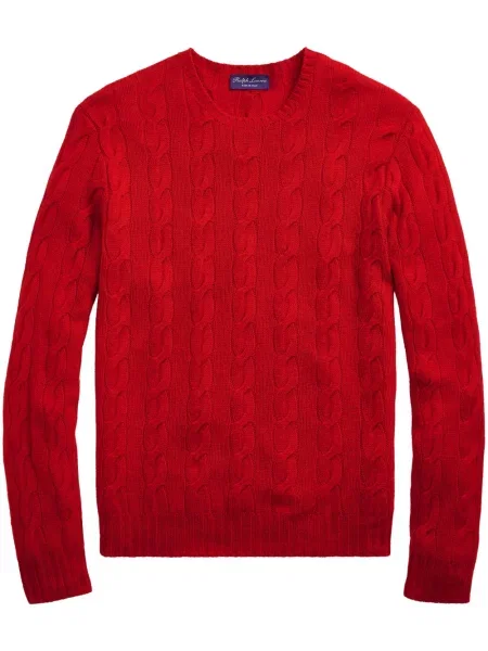 Pulover Ralph Lauren Purple Label din cașmir roșu