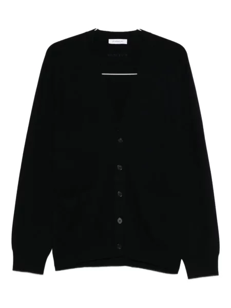 Kardigan Givenchy z dekoltem w serek czarny