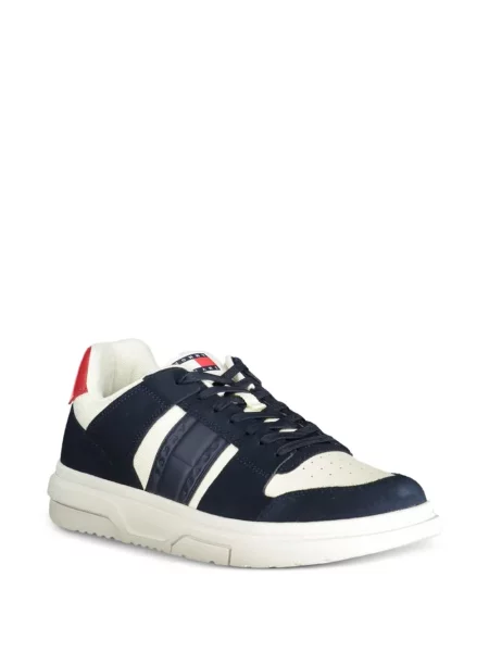 Szarvasbőr sneaker Tommy Hilfiger kék