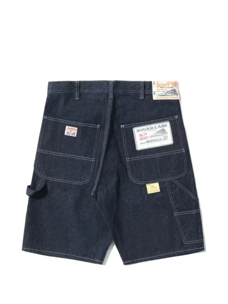 Pantaloni scurți din denim Sugar Cane Jeans albastru