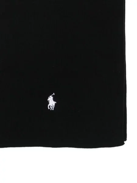 Fular Polo Ralph Lauren cu autograf negru