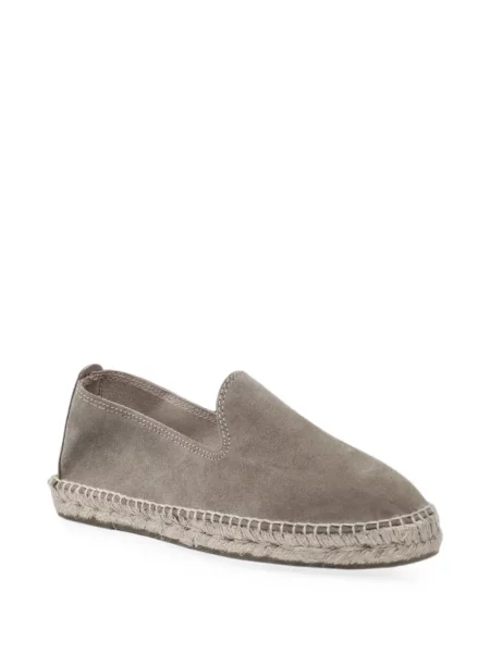 Espadrile Manebi din piele gri