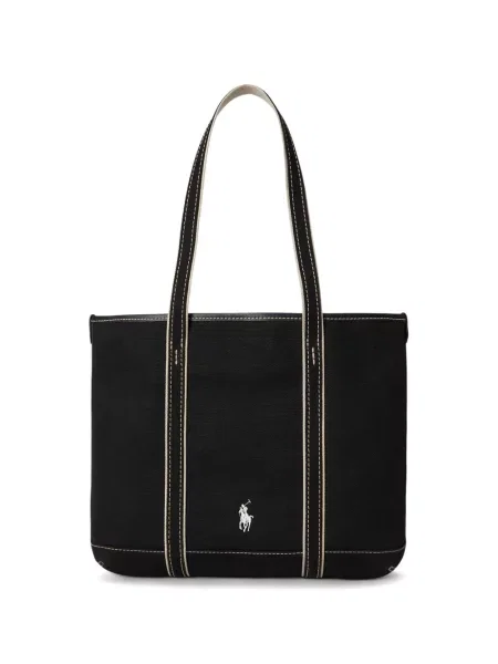 Καμβάς polo Polo Ralph Lauren με αυτόγραφο μαύρο
