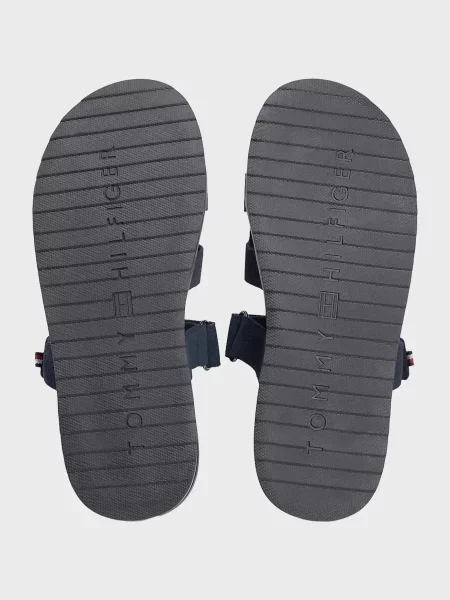 Замшеві шльопанці Tommy Hilfiger сині