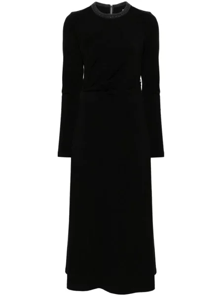 Drapované maxi šaty Brunello Cucinelli jersey