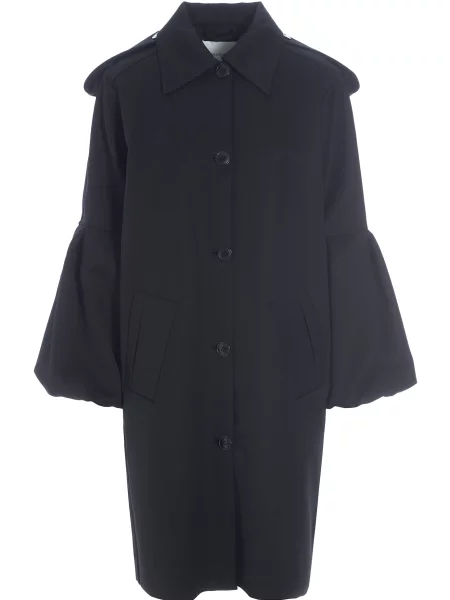 Dea Kudibal Palton de primăvară-toamnă Tuccadea' negru