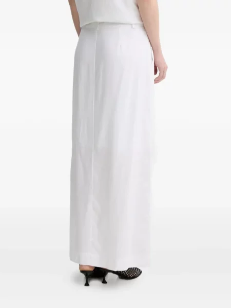 Fusta maxi Gestuz alb