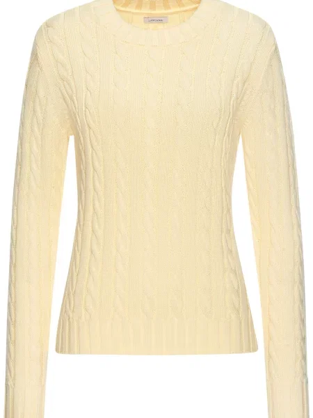 LASCANA Pulover deschis galben