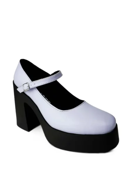 Pantofi cu toc Altercore cu platformă violet
