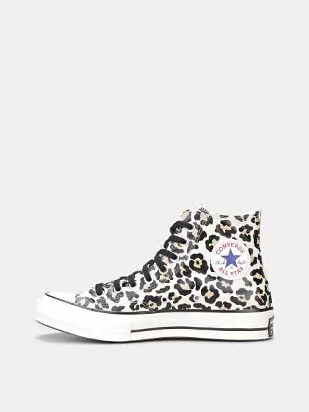 Кеди високі CONVERSE Chuck 70 Hi текстиль коричневий
