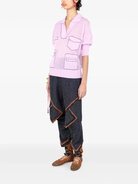 Koszulka polo Kiko Kostadinov różowa