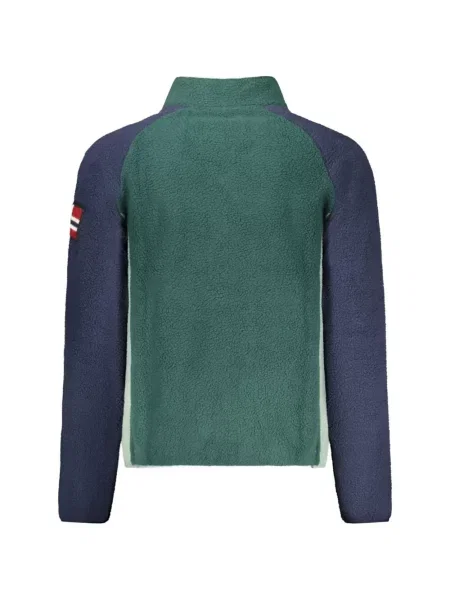 Geacă Norwegian Rain din fleece verde