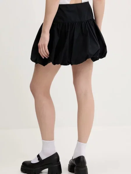 Sukně Abercrombie & Fitch mini áčková černá