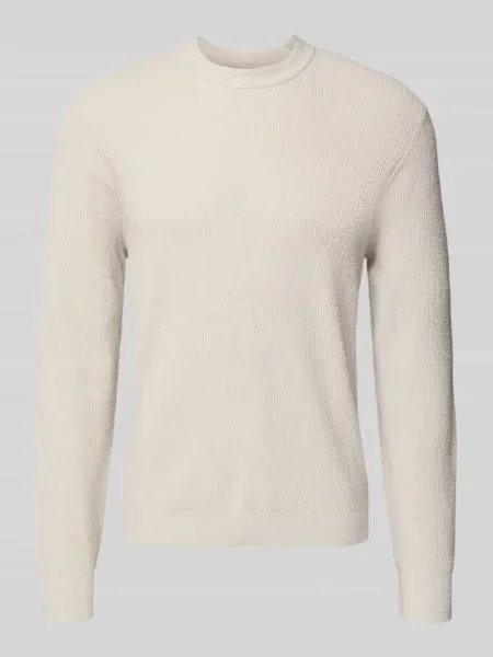Sweter z dzianiny z prążkowanymi wykończeniami Jake*s Studio Men