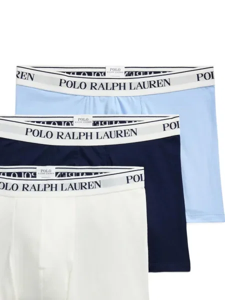 Δερμάτινη κοστούμι ριγέ μποξεράκια Polo Ralph Lauren μαύρο
