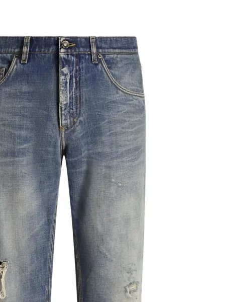 Pantaloni Dolce & Gabbana albastru