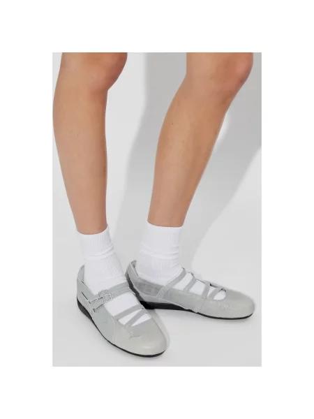 Sneakersy Puma skórzane szare