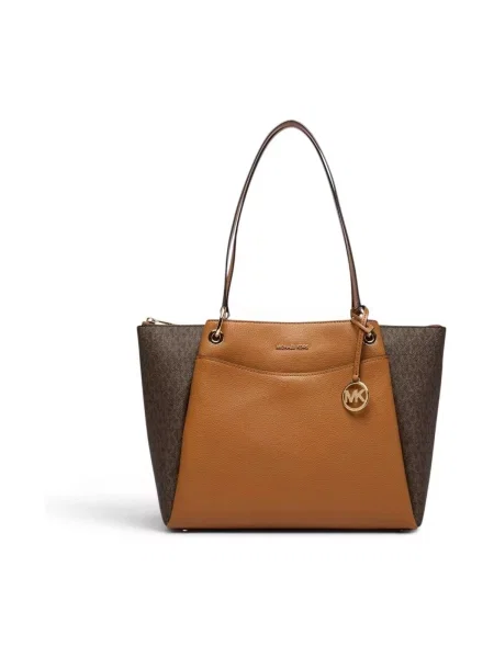 Shopper kabelka Michael Michael Kors hnedá