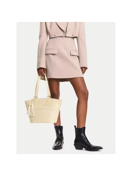 Сумка LOVE MOSCHINO Écru
