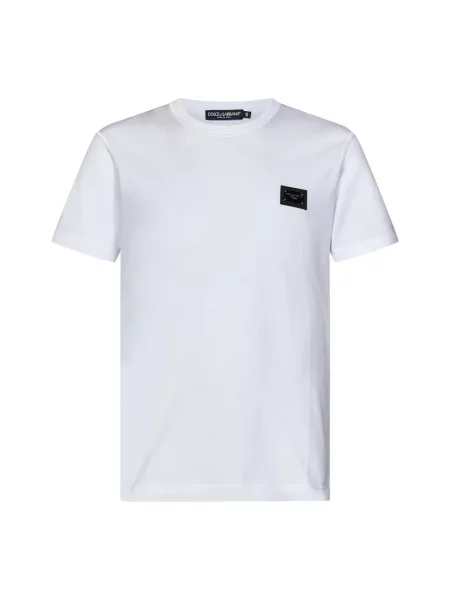 Koszulka Dolce And Gabbana z logo biała