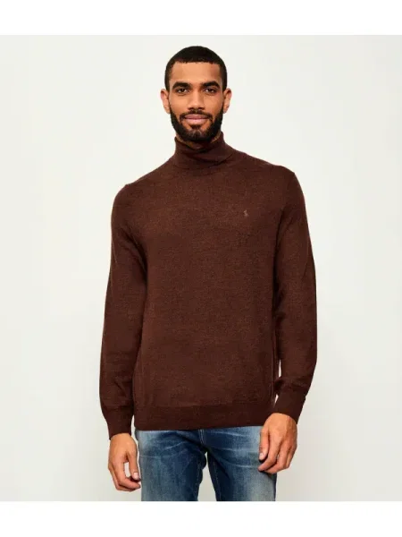 Pulover Polo Ralph Lauren de lână maro
