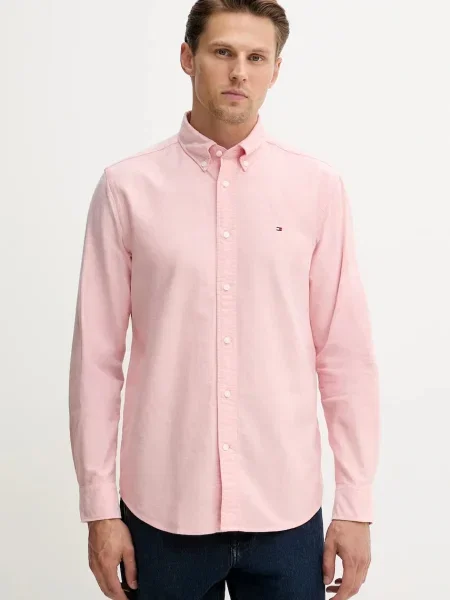 Tommy Hilfiger cămașă din portocaliu