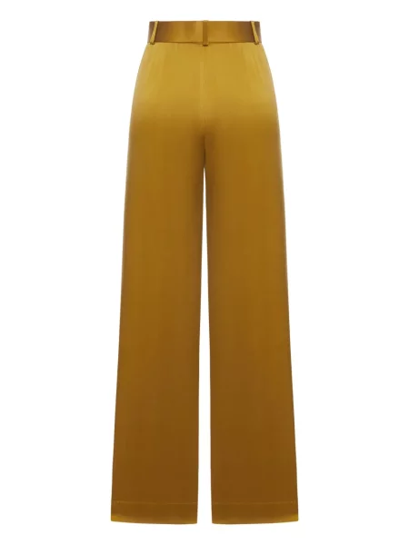 Pantaloni Zimmermann galben