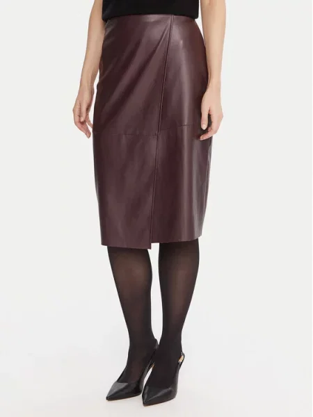 KAOS Krilo iz umetnega usnja Bordo rdeča