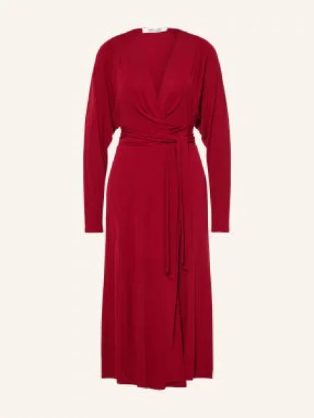 Diane Von Furstenberg Zavinovací Šaty Amara tmavě červená