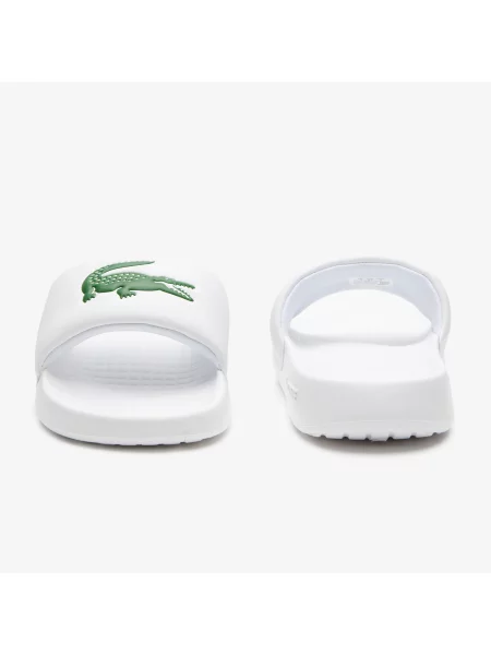Шлепанцы Lacoste белые