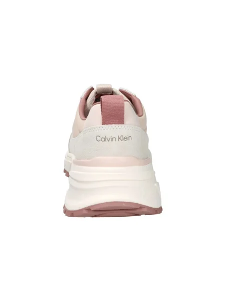 Dámske topánky Calvin Klein Hike Runner Mg Mix whisper pink/dark ecru/dusty rose ružová