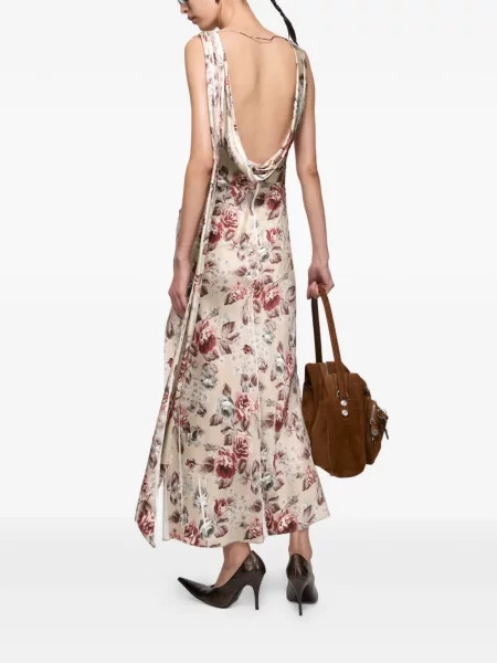 Rochie Acne Studios cu model floral cu imagine