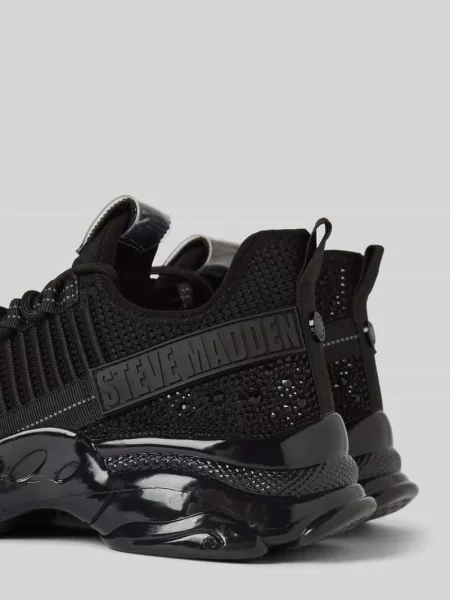 Sneakersy typu chunky z naszywką z logo model ‘Maxilla’ Steve Madden czarne