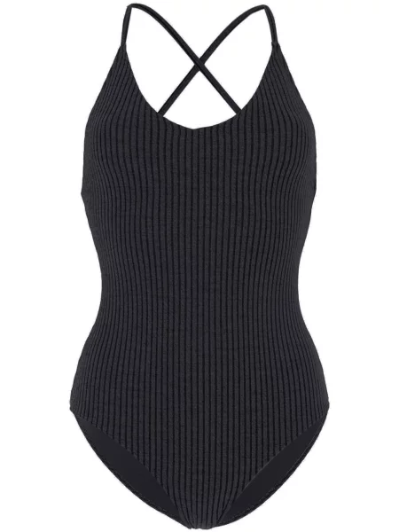 Strój kąpielowy Duskii w paski niebieski