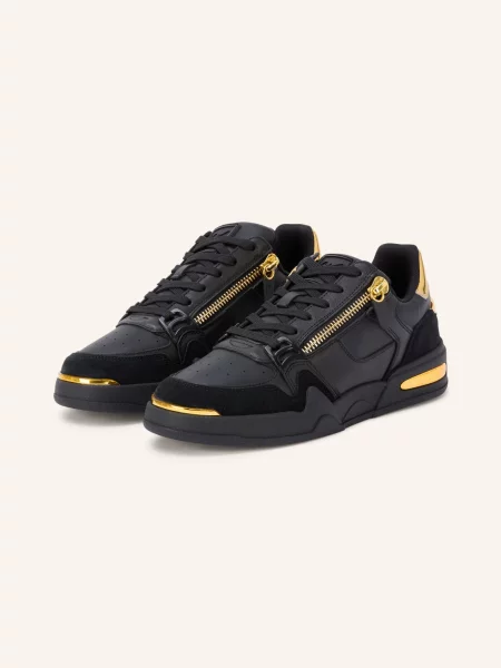 Giuseppe Zanotti Design Sneakersy / zlatá černá