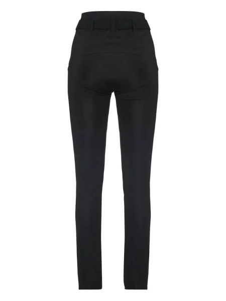 Cu centură pantaloni de schi Toni Sailer negru