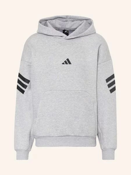 Adidas Bluza Z Kapturem grau szara