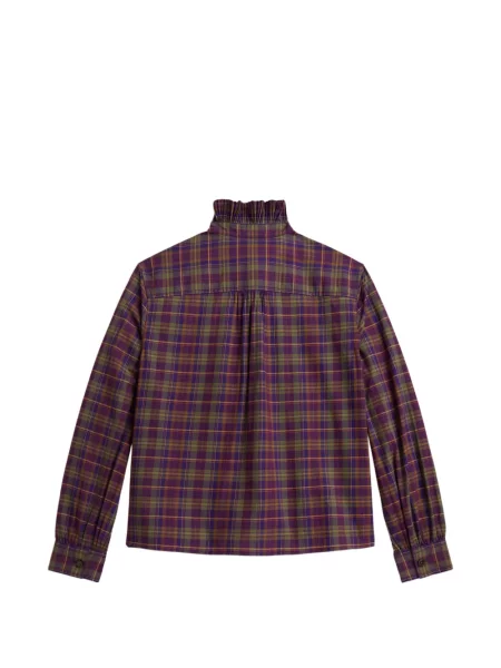 Top dziecięcy Polo Ralph Lauren fioletowy