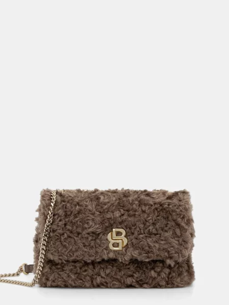 BOSS torebka brązowy