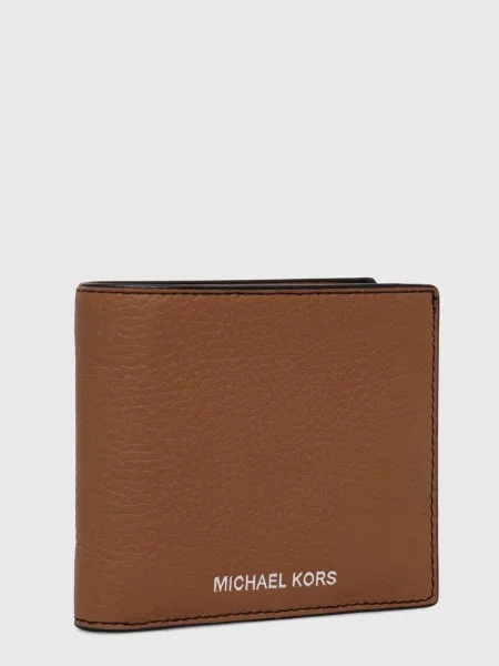 Кожаный кошелек Michael Kors черный