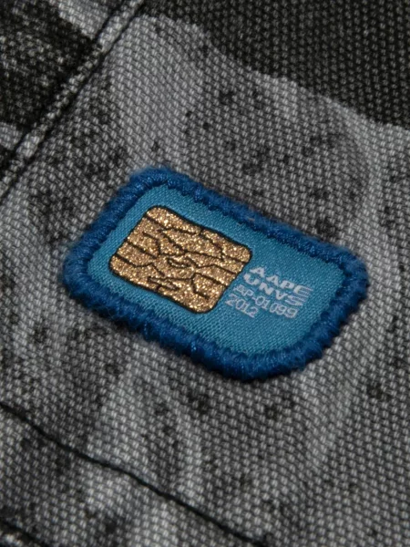 Maskáčové kalhoty Aape By *a Bathing Ape® šedé