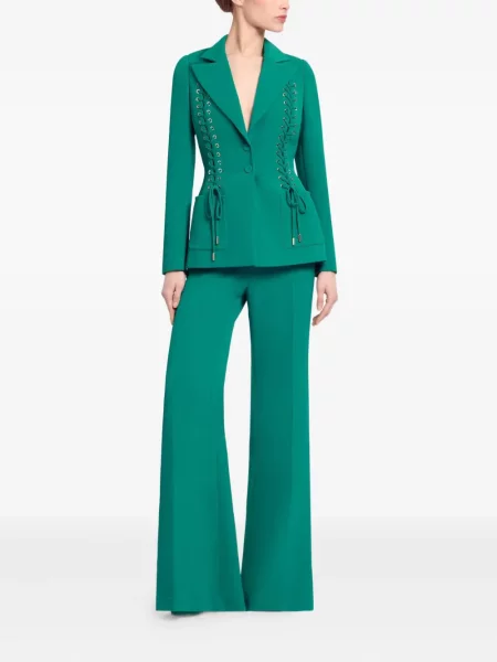 Pantaloni Elie Saab verde