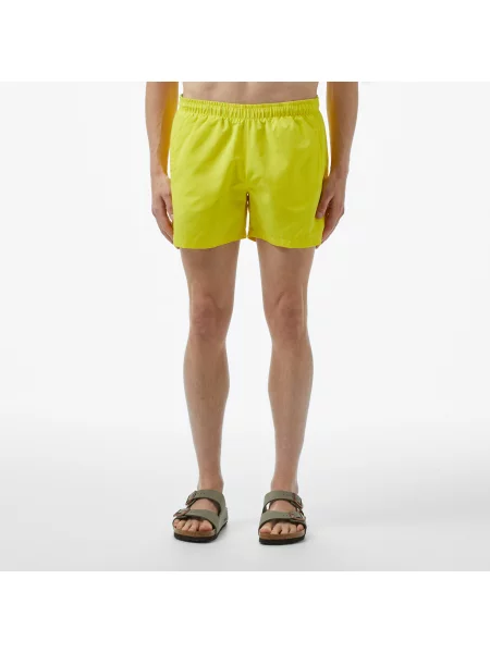 Lacoste Kąpielówki Regular Fit żółte
