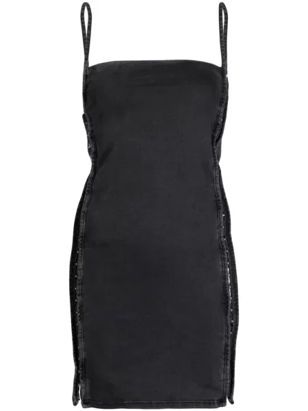 Sukienka jeansowa Y/project na rzep czarna