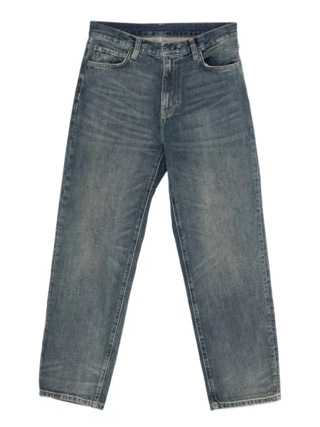 Blugi Carhartt Wip cu 5 buzunare albastru