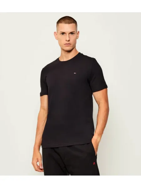 Tommy Jeans Set 2 tricouri Bleumarin negru
