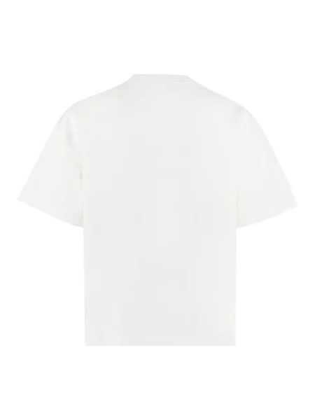 Koszulka Jil Sander z logo biała