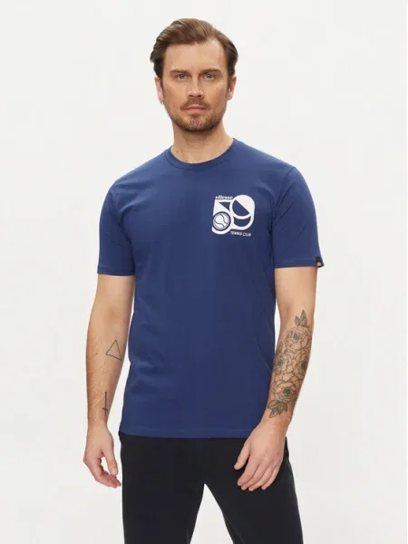 Тениска Ellesse Sport Club T-Shirt с принт тъмносиньо