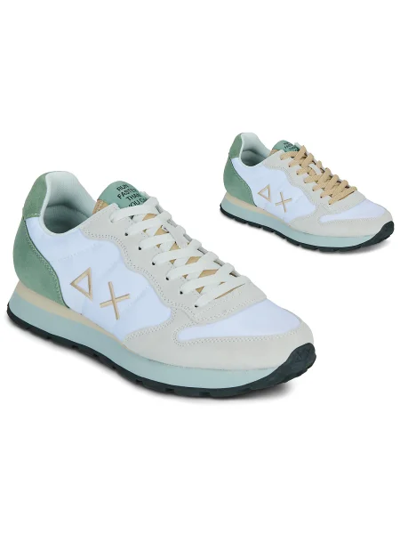 Pantofi Sun68 alb
